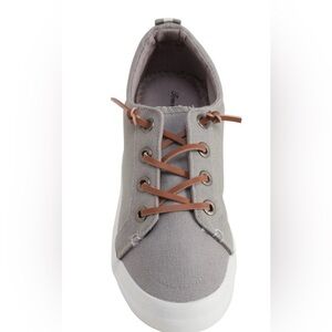 Tommy Bahama Gray Sneakers with Tan Laces New